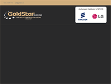 Tablet Screenshot of goldstartelecom.ie